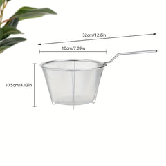 Stainless Steel Frying Basket Kitchen Cooking Tool