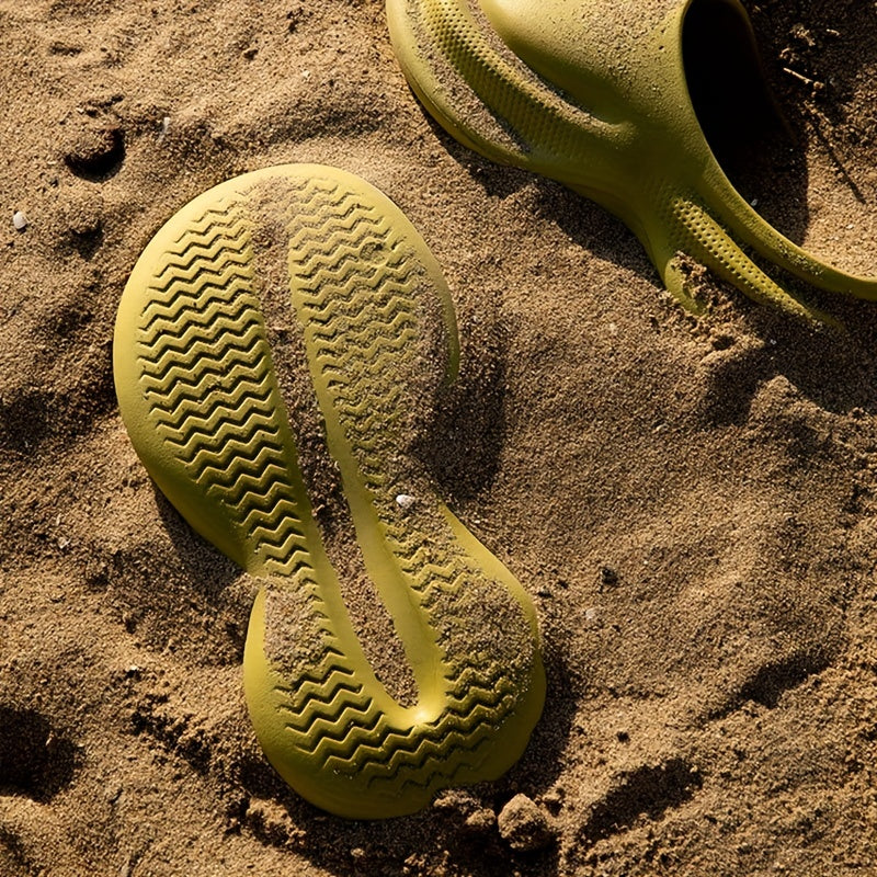 Men's Non Slip Platform Slides Cloud Slides for Indoor Outdoor Beach Summer