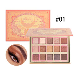 ROMANKY 15-Color Matte Earth Eyeshadow Palette - Angel Collection