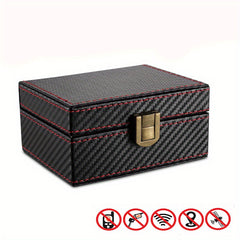 Carbon Fiber Faraday Box Key Fob Protector