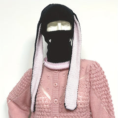 Rabbit Knit Beanie Cartoon Balaclava Windproof Ski Mask