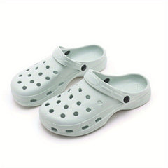 Unisex Lightweight Comfy Clogs Hollow Out Garden Shoes