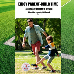 Professional Game Training Football No 5 Soft Leather Soccer Ball