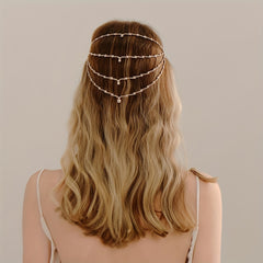 Rhinestone Chain Band Bridal Wedding Hair Accessories