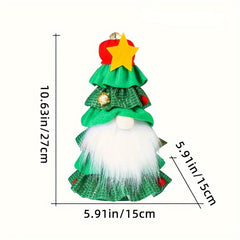 Christmas Tree Gnomes Decorations Ornaments Party Supplies