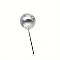 20pcs Golden Silvery Ball Cake Topper for Birthdays and Weddings
