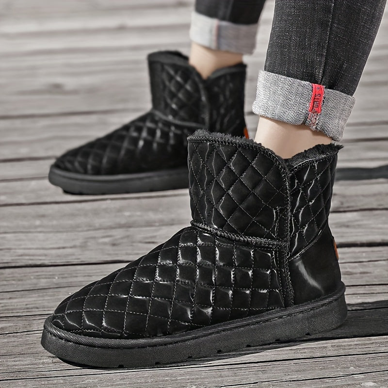 Women's Non slip Snow Boots Warm Platform Boots Comfortable Winter Boots