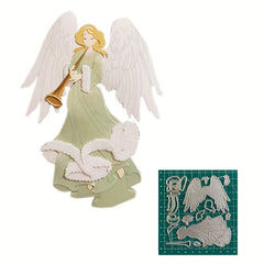 1pc Angel Metal Cutting Layering Die Scrapbooking Die DIY Card Craft Dies