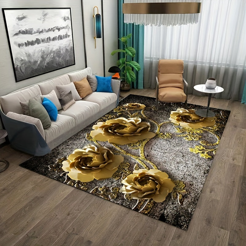 Abstract Modern Nordic Area Rugs Geometric Pattern Indoor Mat Non-slip