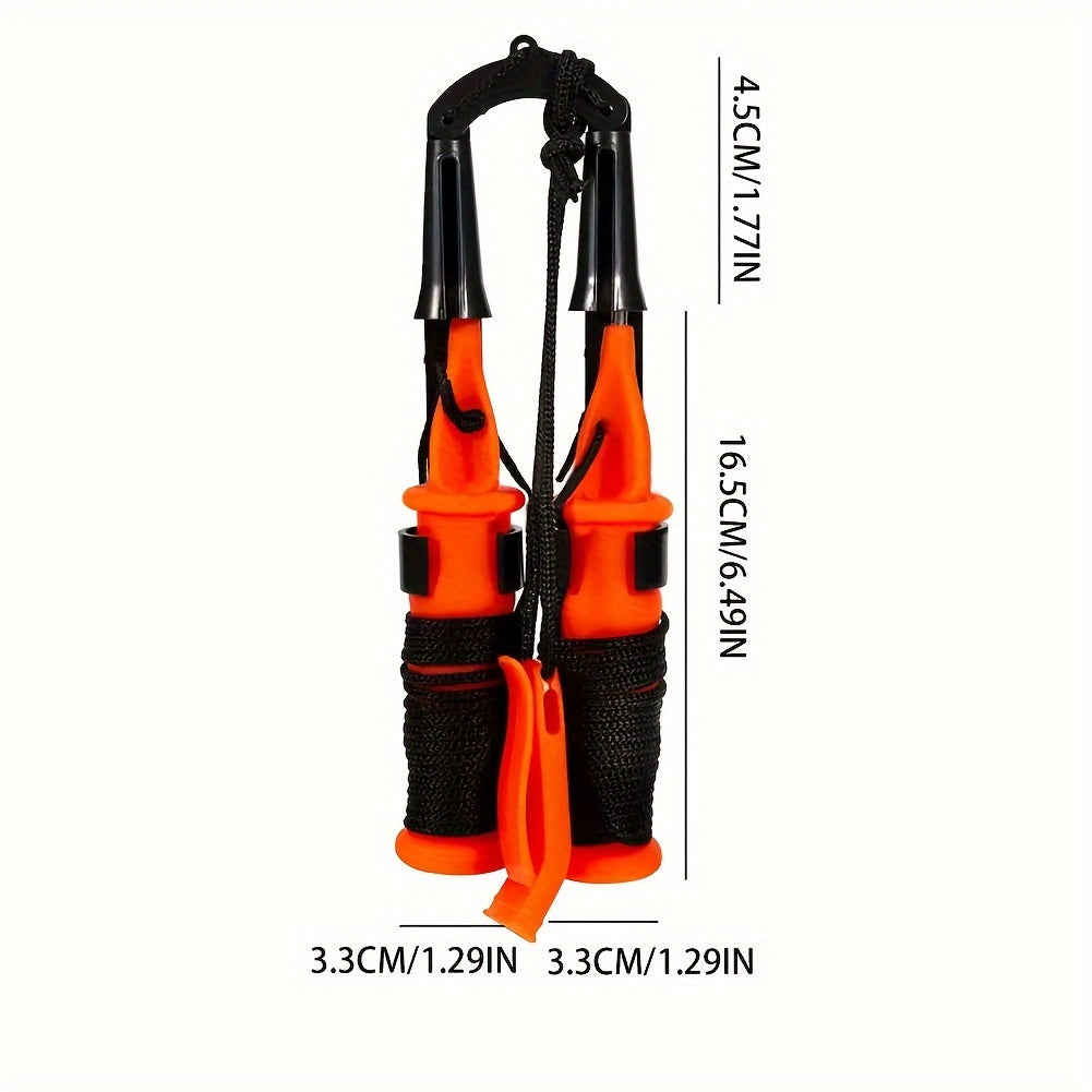 Winter Ice Breaking Pick Portable Emergency Gear For Ice Fishing