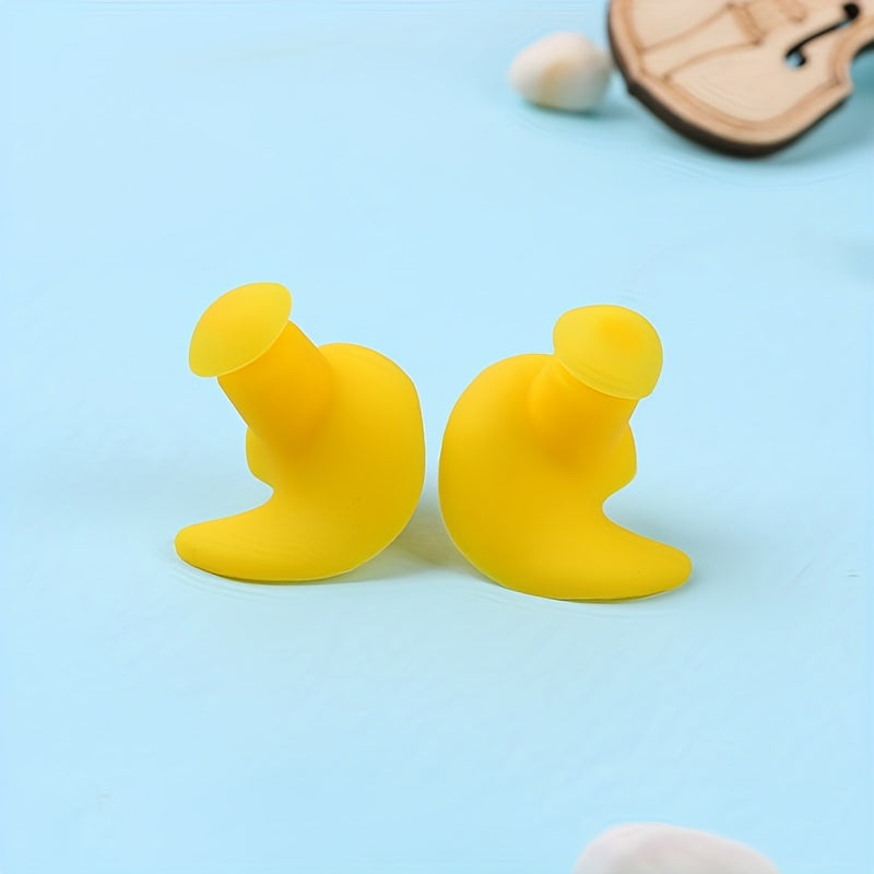 Waterproof Silicone Earplugs For Men & Women - Swimming Accessories