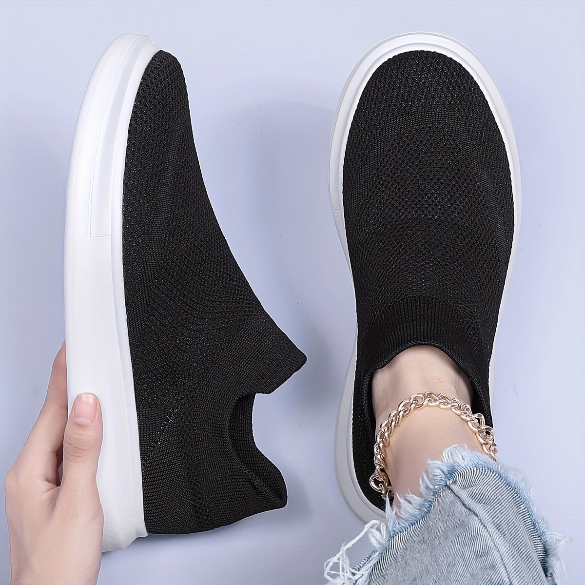 Non Slip Solid Skate Shoes Lightweight Low Top Sport Shoes