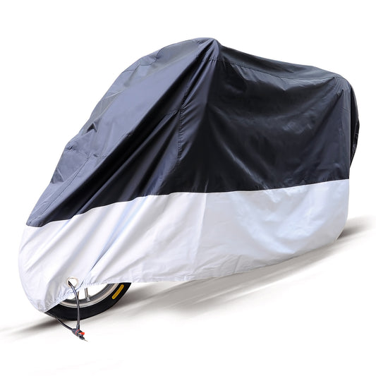 Waterproof Silver Motorcycle Cover Dustproof