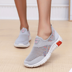Women's Knitted Sock Shoes Low Top Slip On Casual Gym Walking Sneakers
