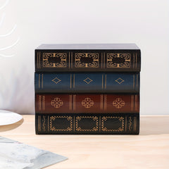 Retro Wooden Storage Box Handicraft Decor