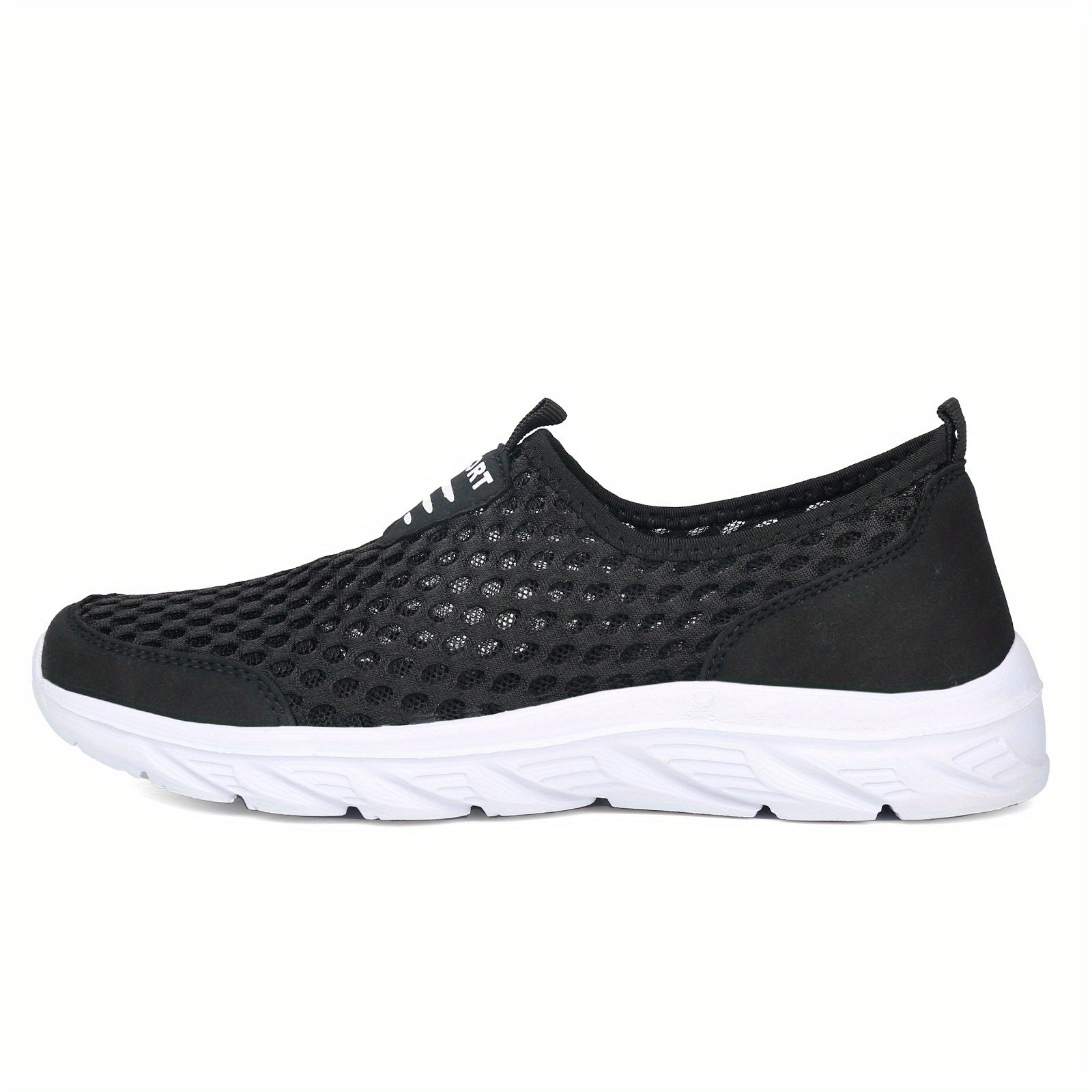 Men's Breathable Mesh Walking Shoes Slip On Sneakers