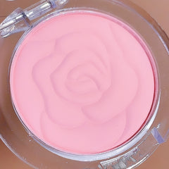 Embossed Petal Blush Rose Mousse Matte Soft Rouge