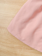 3pcs Girls Cami Top & Skirt Set with Waist Bag