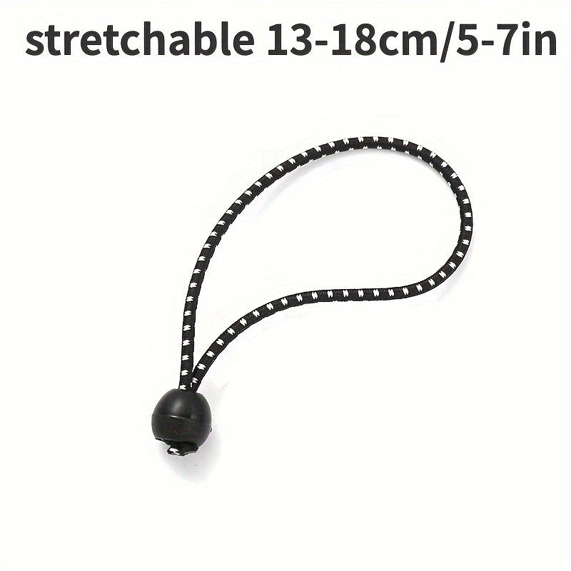 25pcs Heavy Duty Ball Bungee Cords for Shelter Gazebo Camping Tent