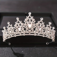 Crystal Wedding Crown Rhinestone Hairband Headband Girls Princess Tiara