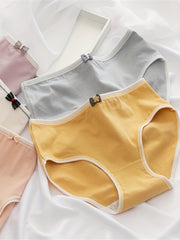 5pcs Bow Girls Panties Cotton Stretch Underwears