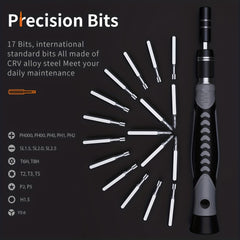 25-in-1 Precision Magnetic Screwdriver Set - Portable Repair Tool