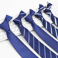 Men's Business Striped Pattern Ties - Pack of 3