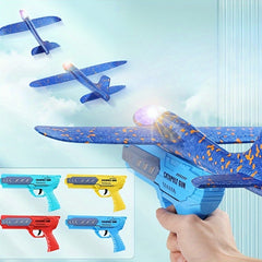 Foam Ejection Aircraft Gun Outdoor Toy Air Combat Glide Gun