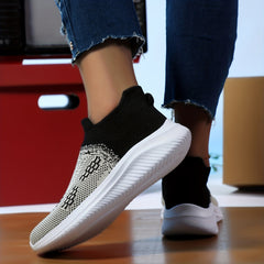 Lightweight Knitting Slip on Sneakers for Women