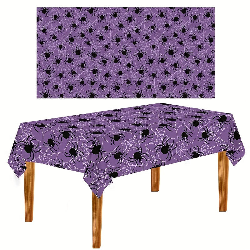 Halloween Plastic Tablecloth Party Decoration Supplies