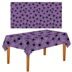 Halloween Plastic Tablecloth Party Decoration Supplies
