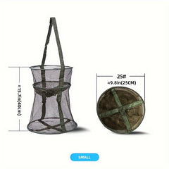 1pc Folding Fishing Net for Lobster Shrimp Crab Deep Sea Fishing Cage