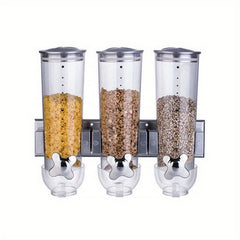 Wall Mounted Barley Machine Acrylic Grain Storage Tank Kitchen Can