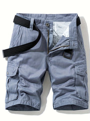 Classic Cargo Cotton Shorts Men's Casual Pocket Shorts For Summer