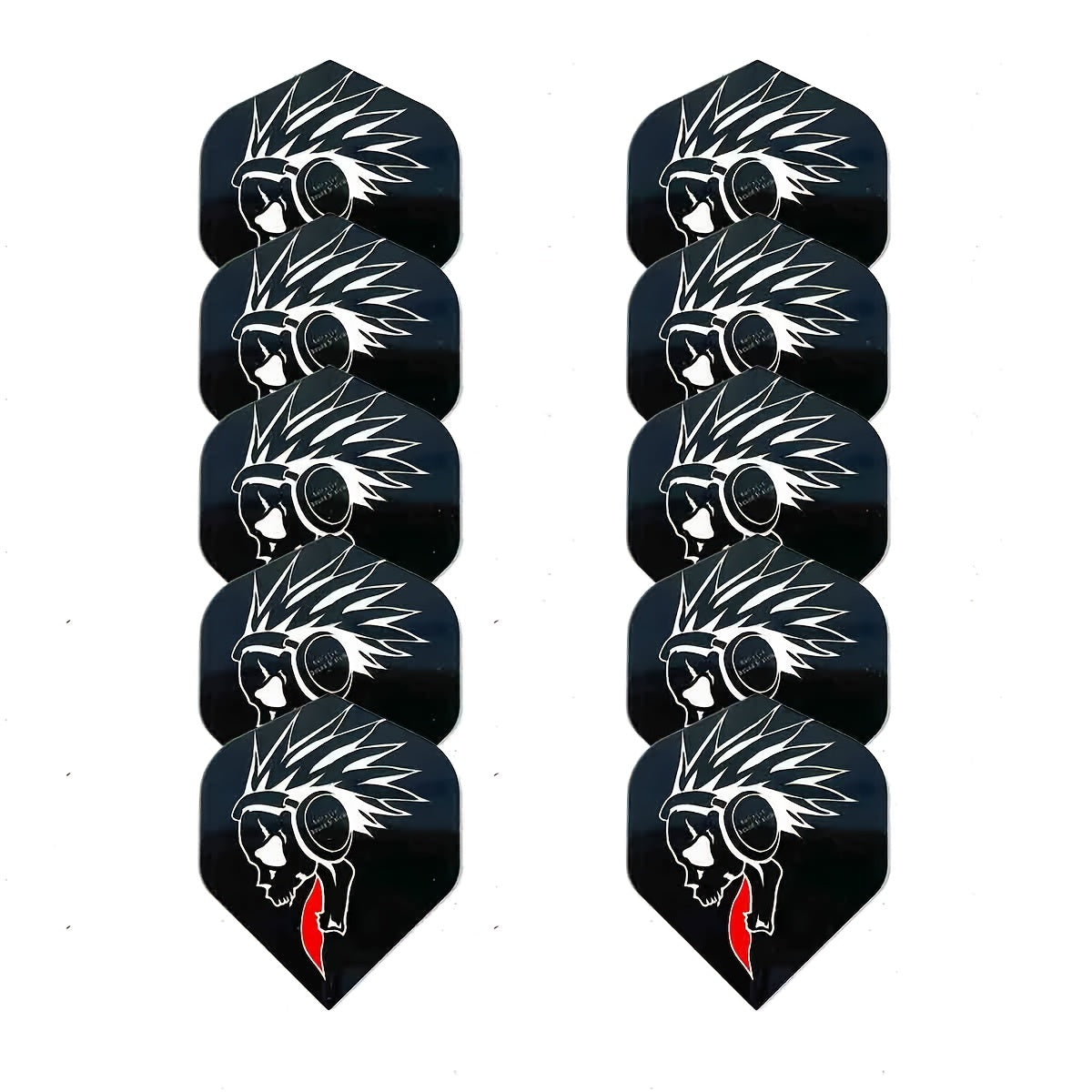 Halloween Skull Spider Dart Tail - Set of 15 - Dart Accessories