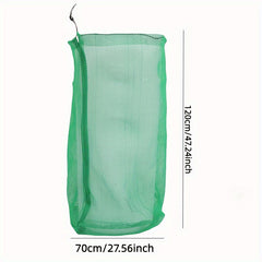 Fishing Mesh Bag Drawstring Storage Quick Dry Sea Fishing Net