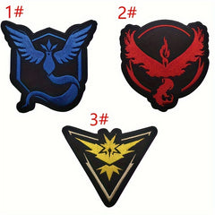Flying Phoenix Patch Embroidered Morale Patches With Hook And Loop Fasteners