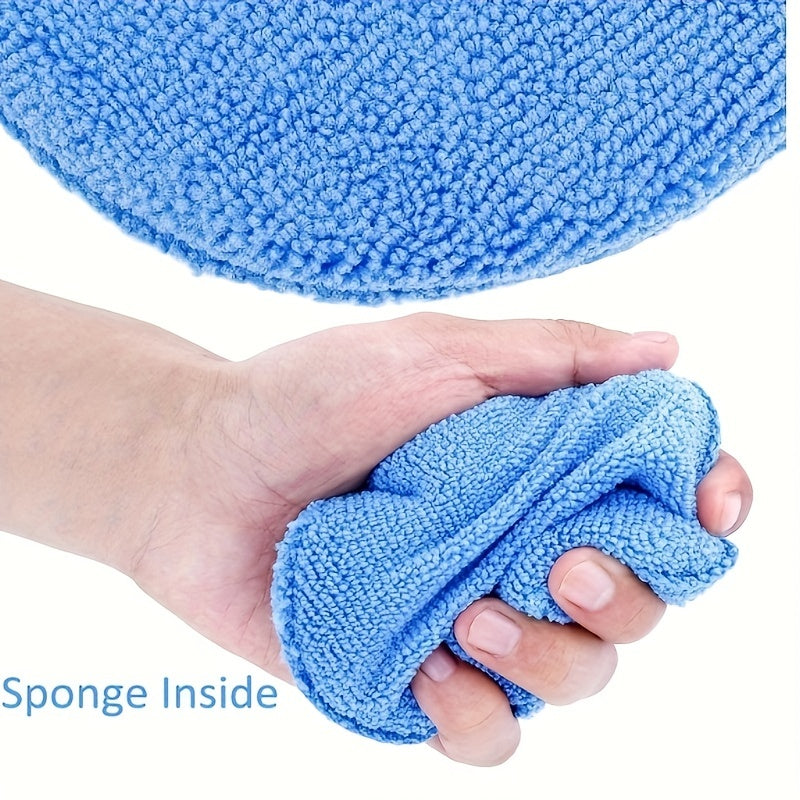3pcs Ultra Fine Fiber Wax Foam Car Wax Pad