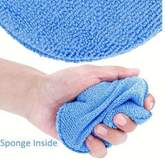 3pcs Ultra Fine Fiber Wax Foam Car Wax Pad