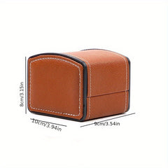 Men's Watch Storage Box Display PU Leather Bangle Box