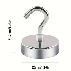 Heavy Duty Magnetic Hook 49 9 KG Strong Hanging Toolbox Office Kitchen