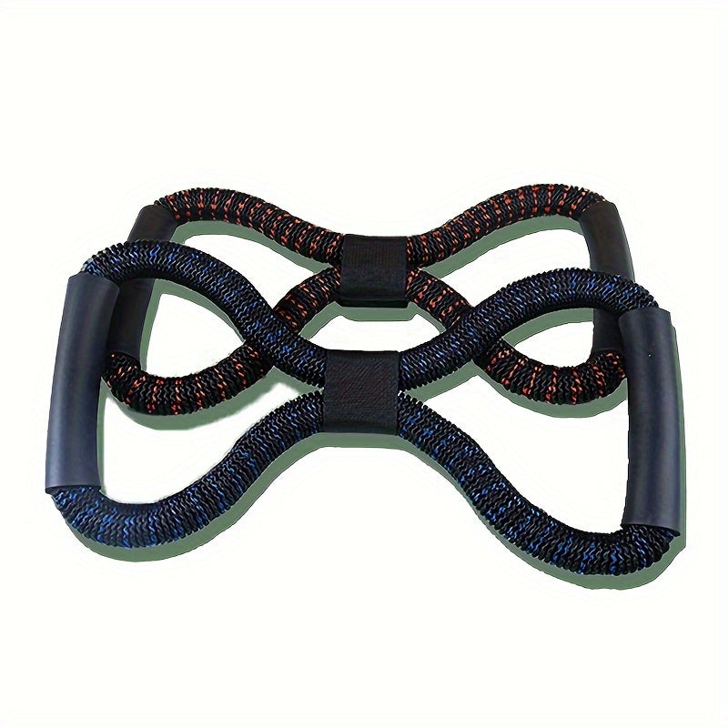 8 Shaped Camo Yoga Resistance Rope For Chest Expansion Body Shaping
