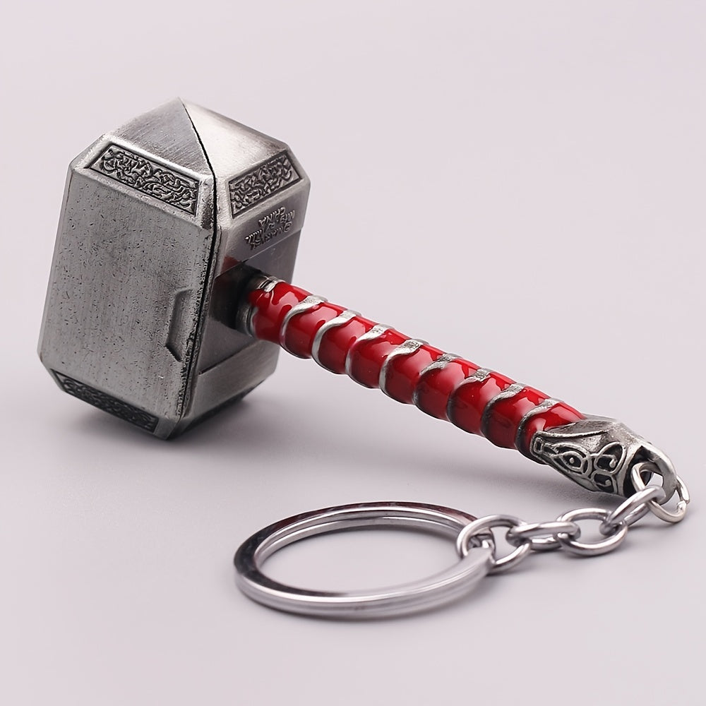 Hammer Keychain Metal Keyring Car Pendant Accessories