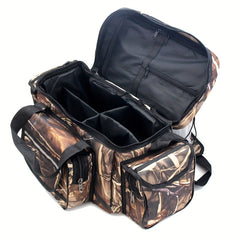 Large Capacity Fishing Bag Camouflage Crossbody Bag
