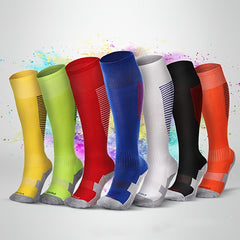 Thickened Padded Football Socks - Quick Drying Soccer Stockings