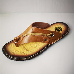 Men's Outdoor Slip On Flip Flops Summer Walking Slippers