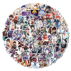 100pcs Impact Stickers Video Game Waterproof Vinyl