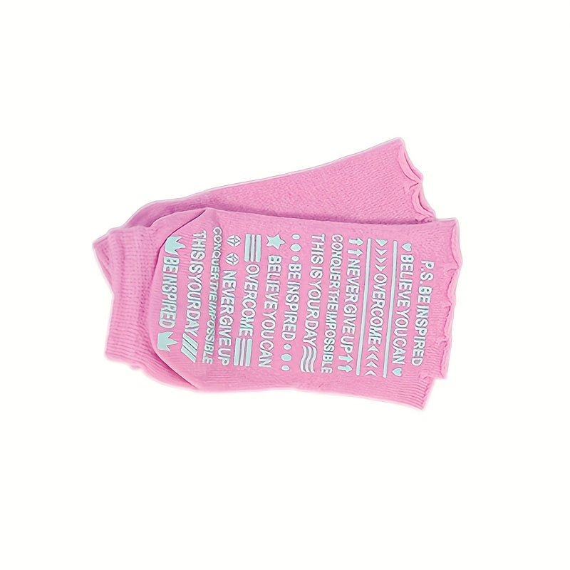 Open Toe Non-Slip Yoga Socks Soft Comfortable Pilates Socks
