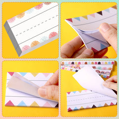 300 Sheets Sentence Strips for Teacher Ruled Adhesive Word Strips Multicolor