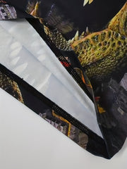 Boys Dinosaur T Shirt 3D Print Short Sleeves Summer Fun
